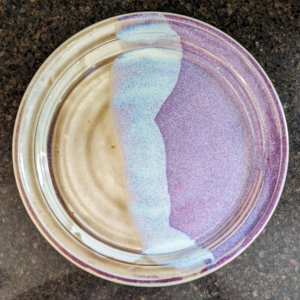 Handmade Ceramic Platter, Signed, Excellent Condition - Picture 2 of 5